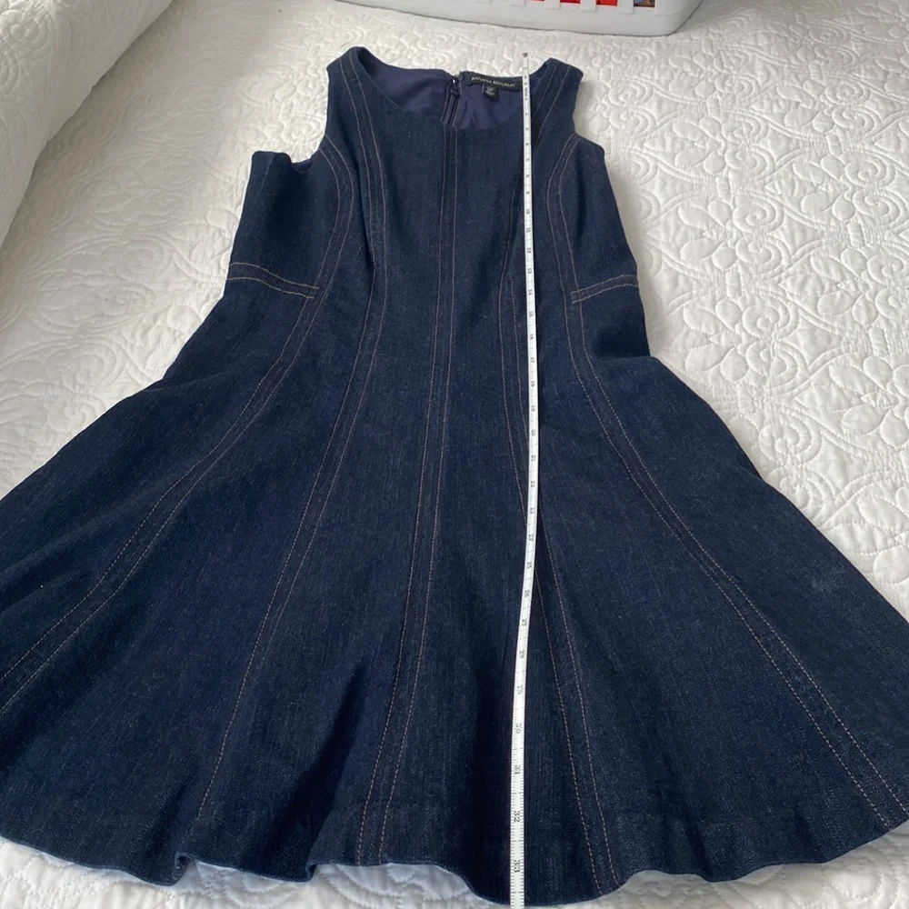 BANANA REPUBLIC denim dress - Picture 2 of 7